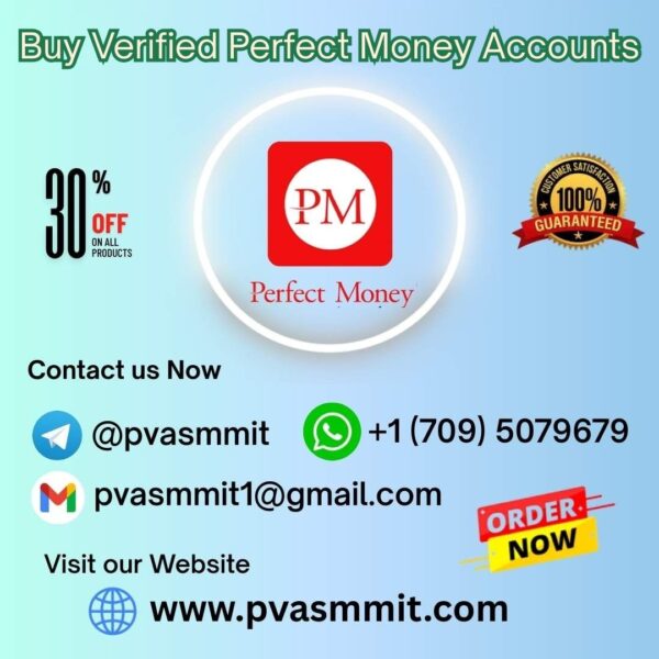 Buy Verified Perfect Money Accounts
