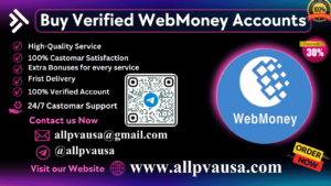 Verified WebMoney Accounts