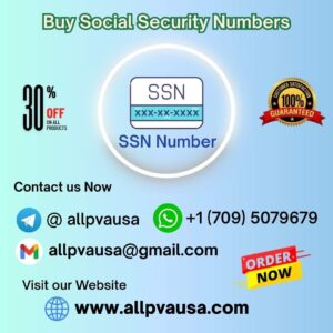 Buy Verified social security number