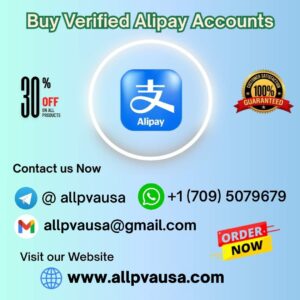 Secure verified AliPay accounts for fast international transactions.