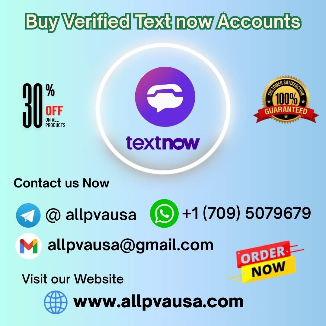 Verified TextNow Accounts