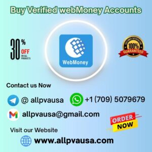 Verified WebMoney Accounts